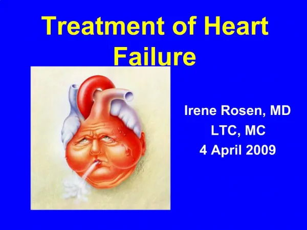 Treatment of Heart Failure