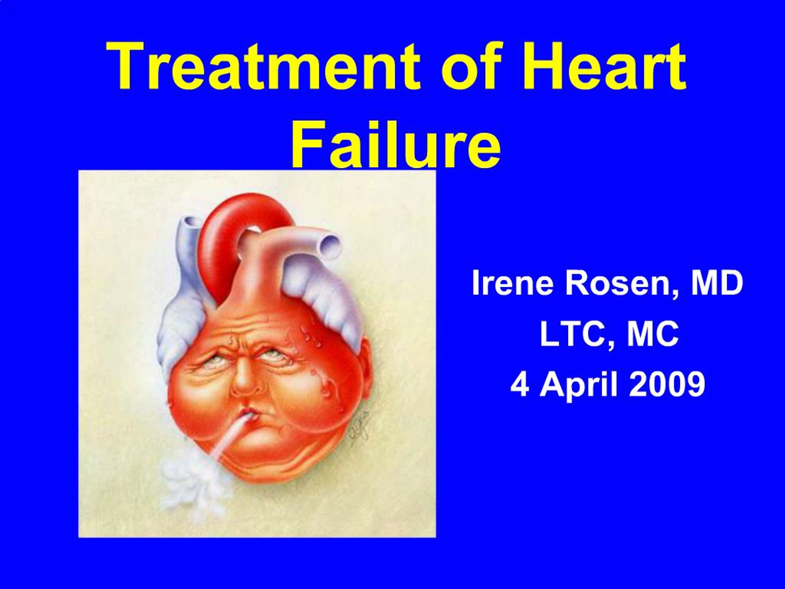 PPT - Treatment of Heart Failure PowerPoint Presentation, free download ...