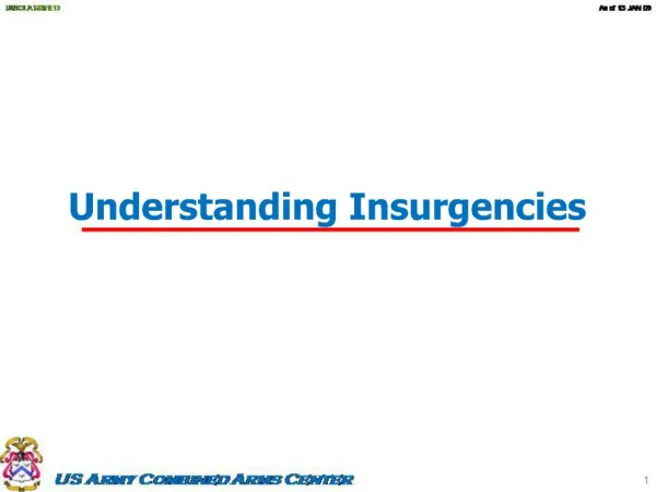 Understanding Insurgencies