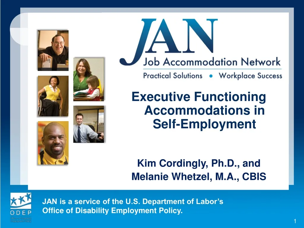 executive functioning accommodations in self