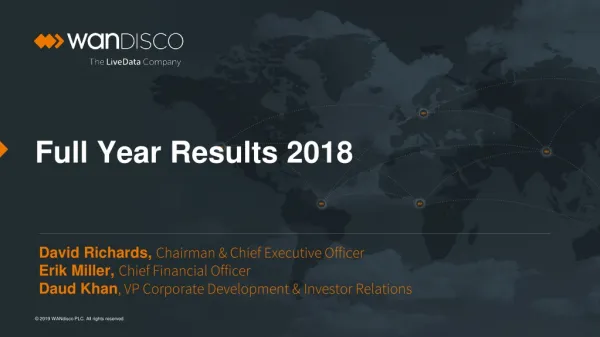 Full Year Results 2018