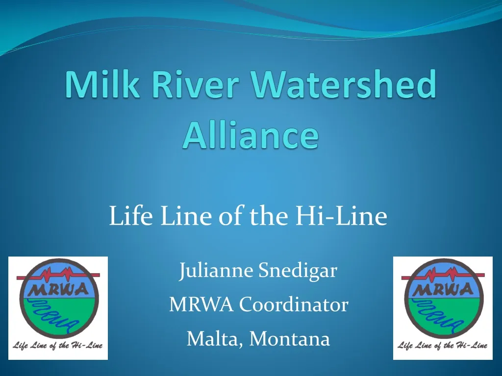 milk river watershed alliance