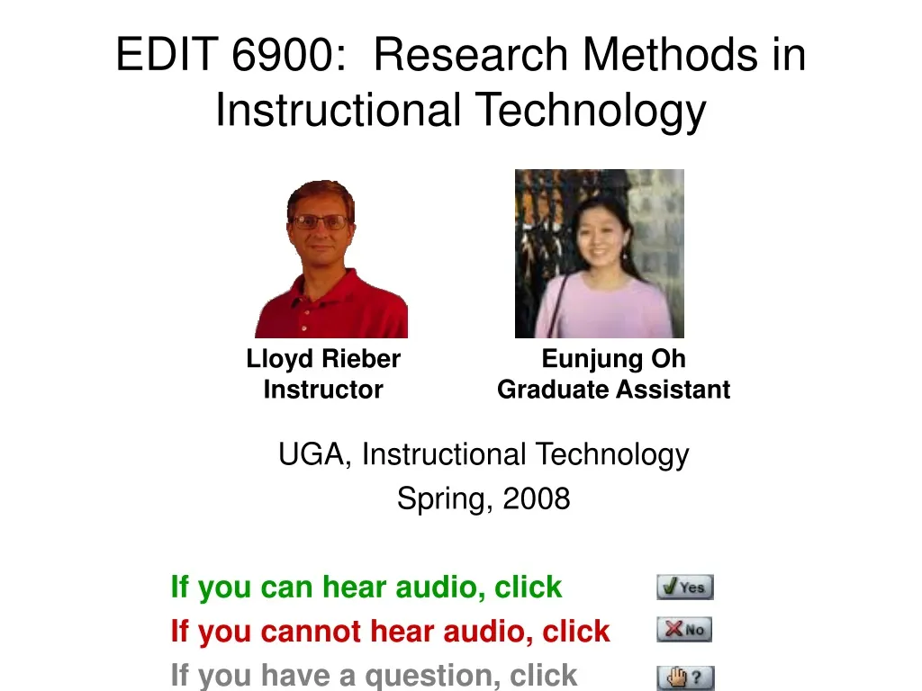 edit 6900 research methods in instructional technology