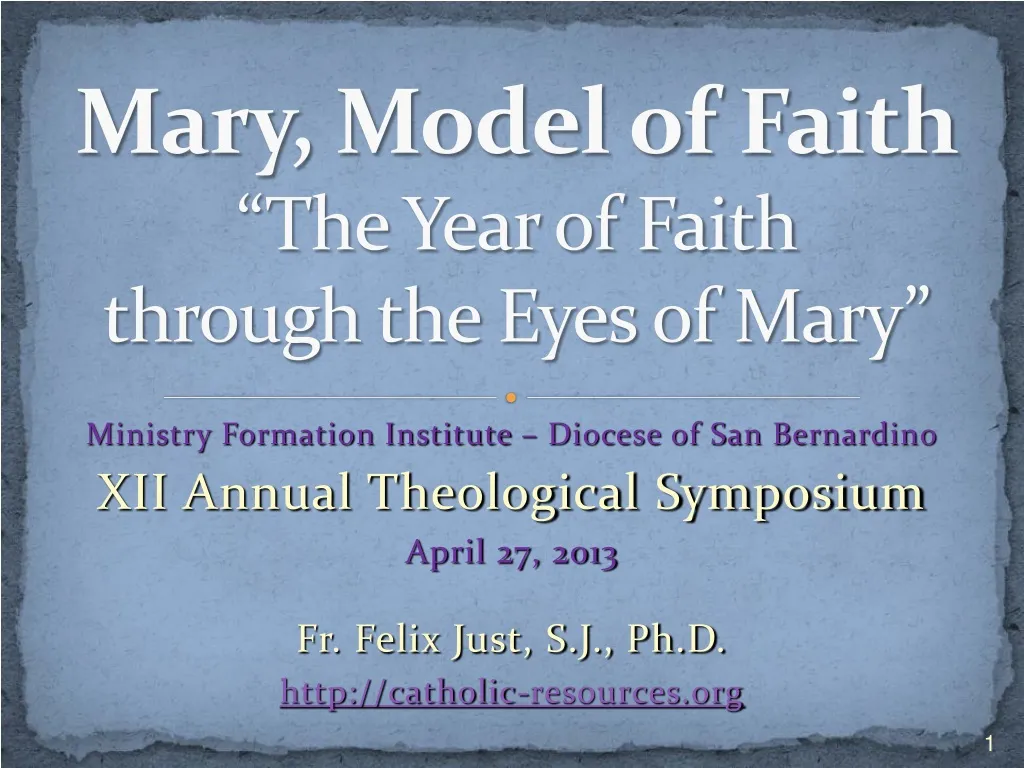 mary model of faith the year of faith through the eyes of mary