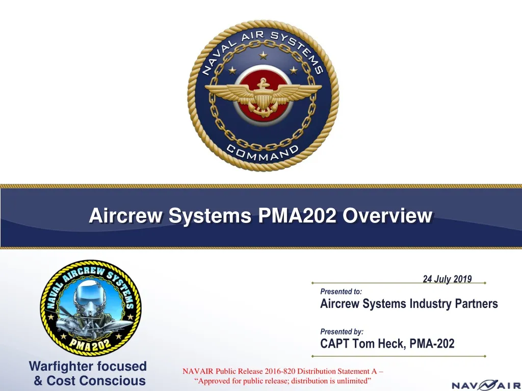 aircrew systems pma202 overview