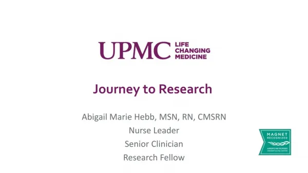 Journey to Research 