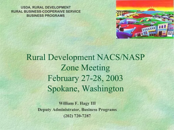 Rural Development NACS