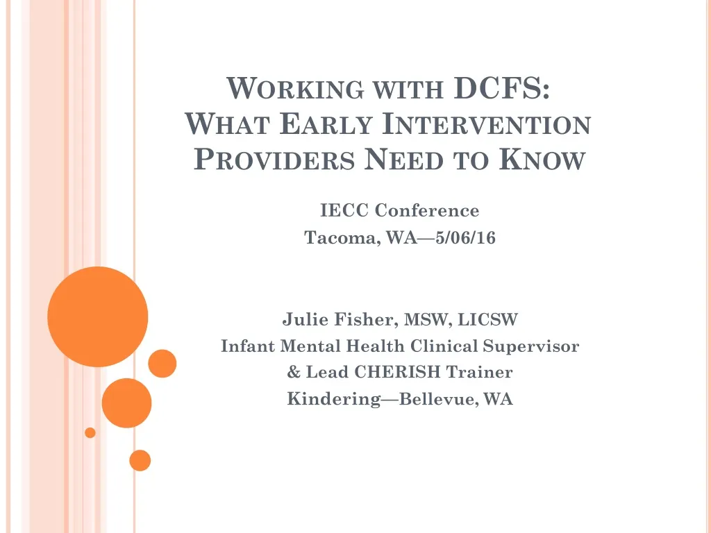working with dcfs what early intervention providers need to know