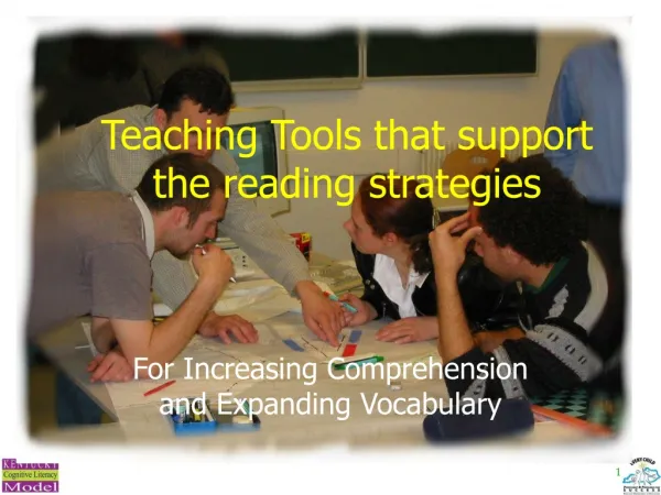Teaching Tools that support the reading strategies