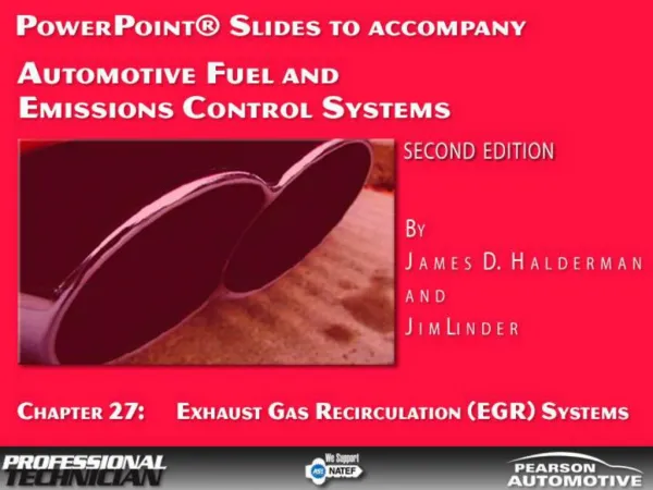 Exhaust Gas Recirculation EGR Systems
