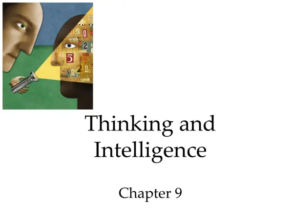 Thinking and Intelligence Chapter 9