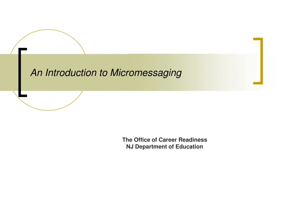 an introduction to micromessaging