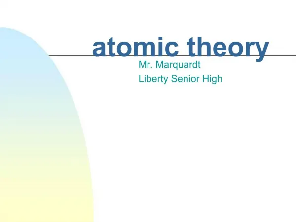 Atomic theory