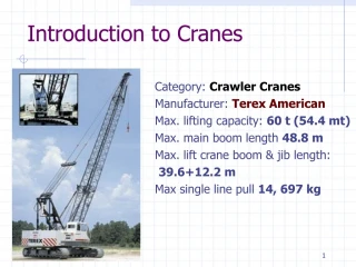 Introduction to Cranes - slide 1