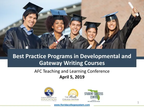 Best Practice Programs in Developmental and Gateway Writing Courses