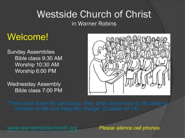 Westside Church of Christ in Warner Robins