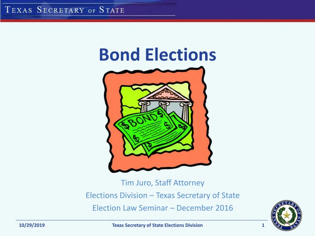 bond elections