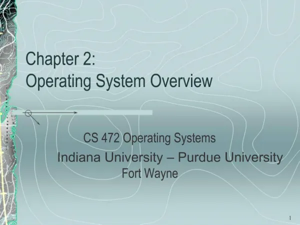 Chapter 2: Operating System Overview