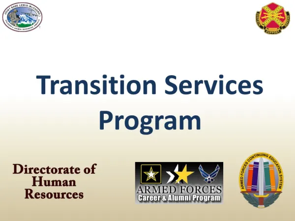 Transition Services Program
