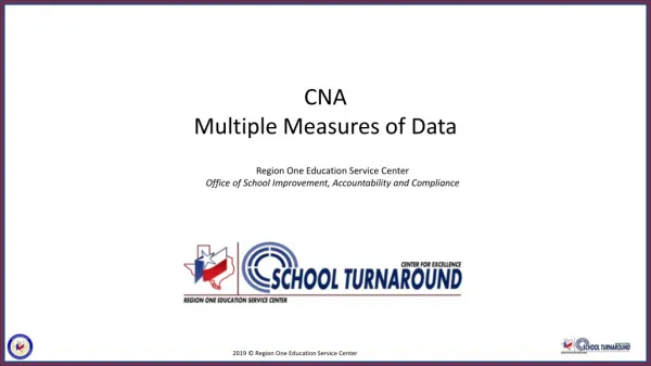 CNA Multiple Measures of Data