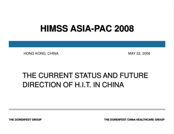HIMSS ASIA-PAC 2008