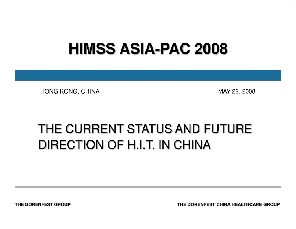 himss asia pac 2008