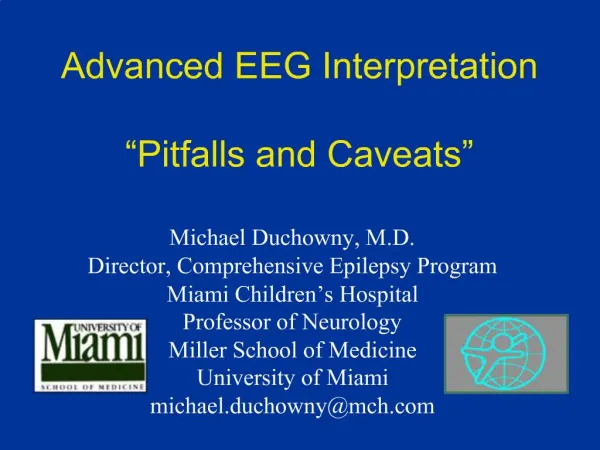 Advanced EEG Interpretation Pitfalls and Caveats