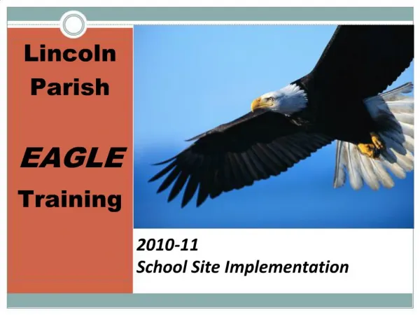 Lincoln Parish EAGLE Training
