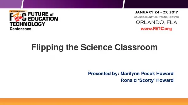 Flipping the Science Classroom