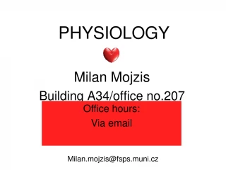 PHYSIOLOGY - slide 1