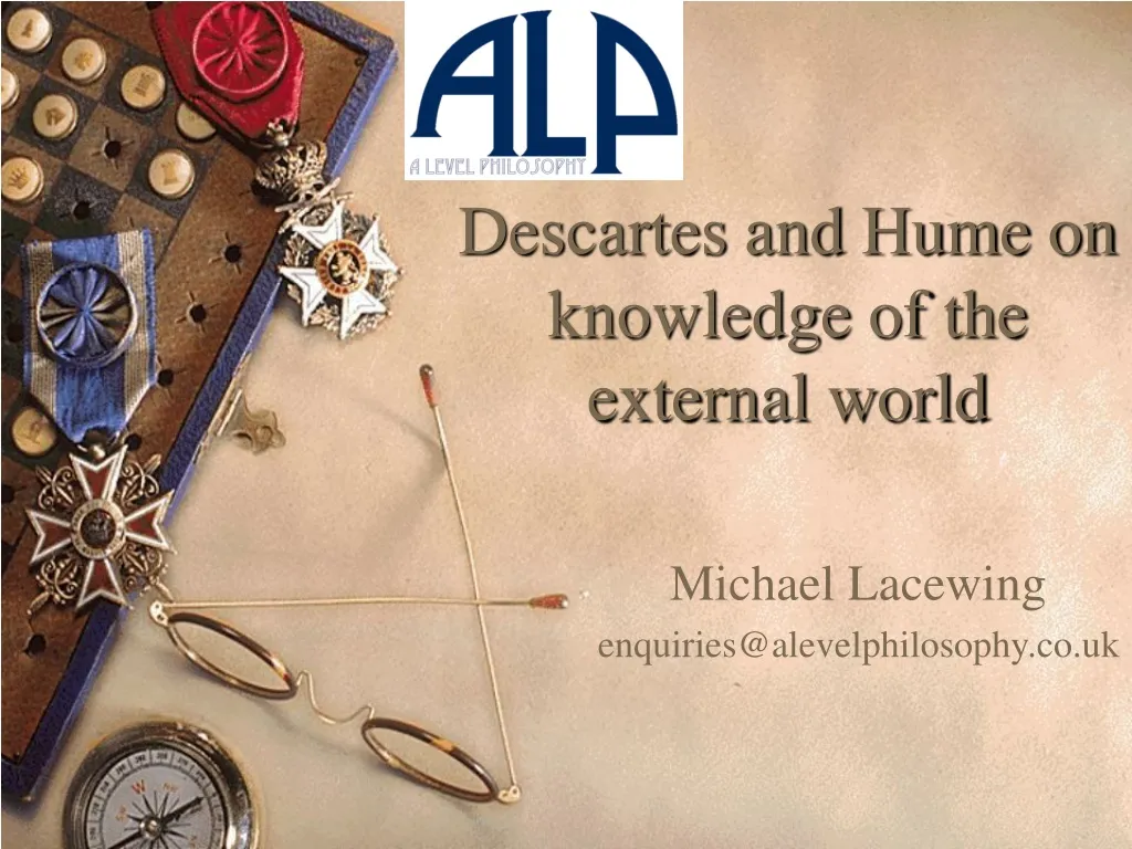 descartes and hume on knowledge of the external world