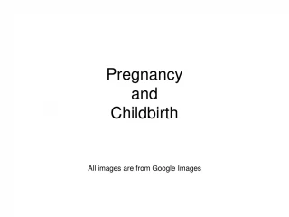 Pregnancy and Childbirth - slide 1