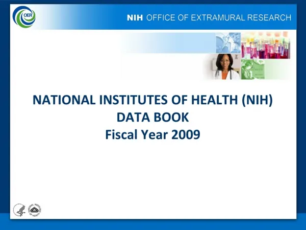 national institutes of health nih data book fiscal year 2009