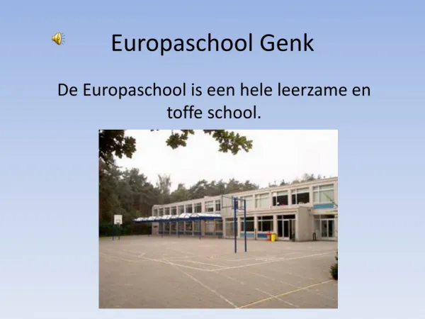 Europaschool Genk