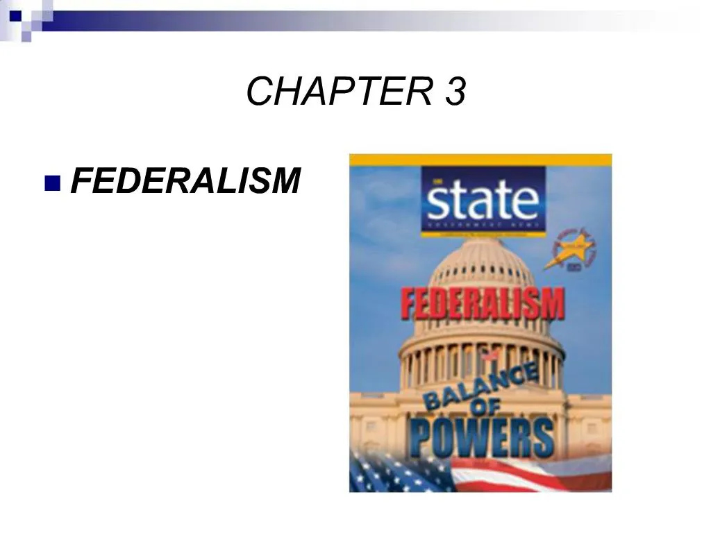 PPT - FEDERALISM PowerPoint Presentation, Free Download - ID:244800