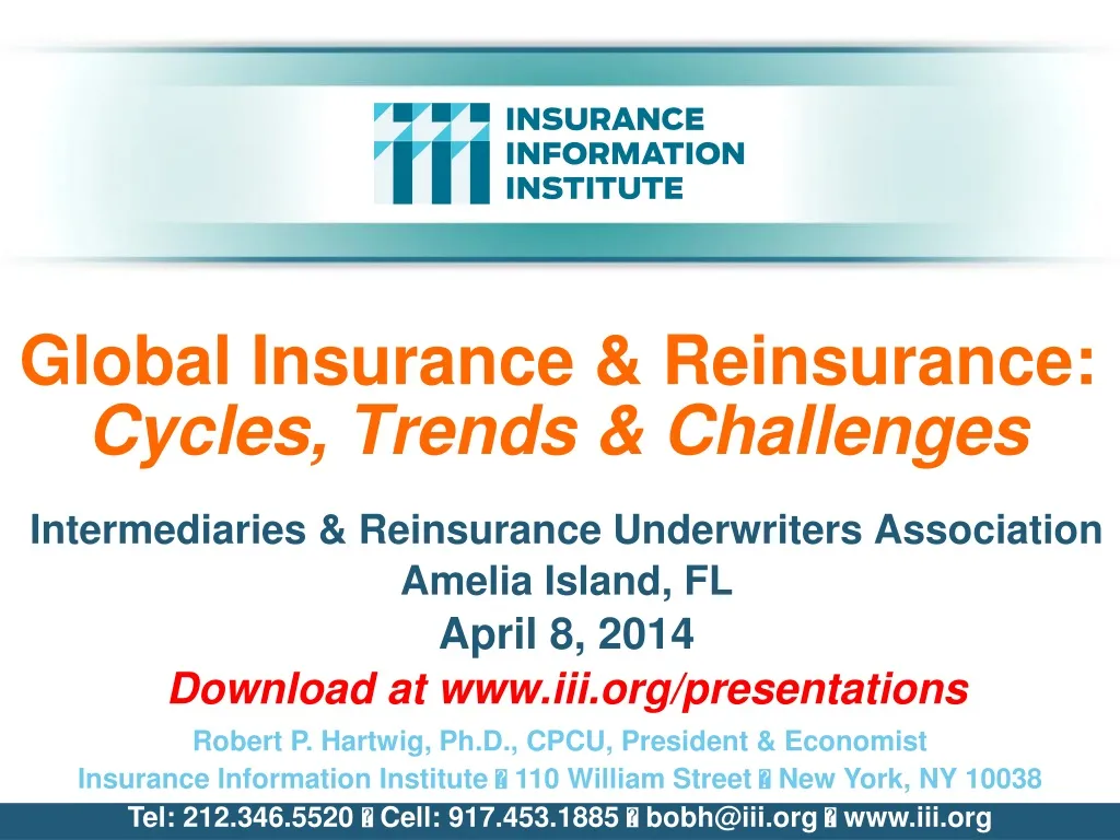 global insurance reinsurance cycles trends challenges
