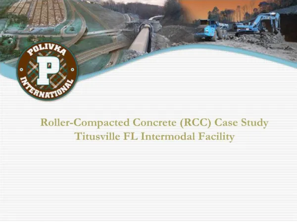 Case Study : Roller Compacted Concrete . ppt