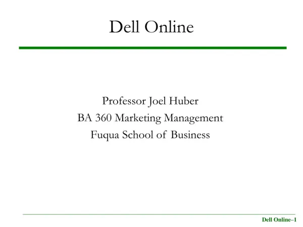 Dell Online