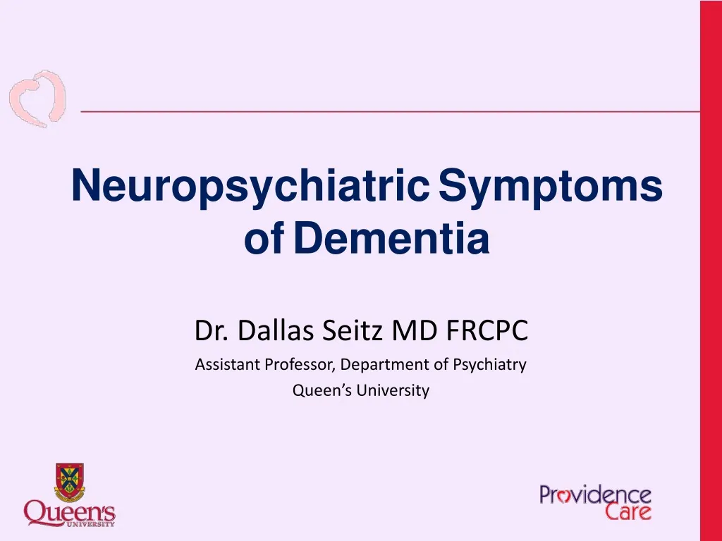 neuropsychiatric symptoms of dementia