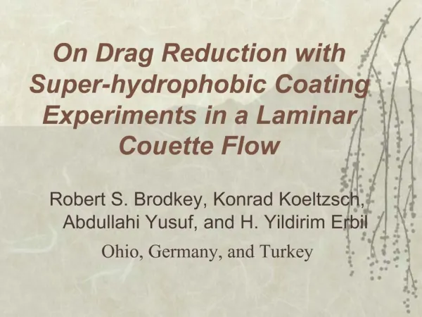 On Drag Reduction with Super-hydrophobic Coating Experiments in a Laminar Couette Flow