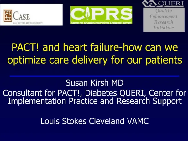 PACT and heart failure-how can we optimize care delivery for our patients