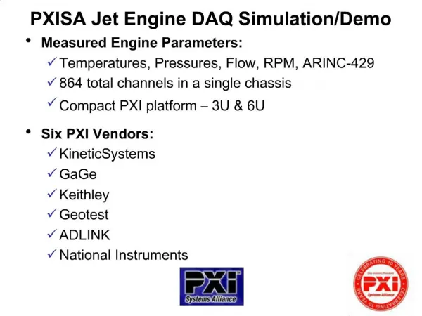 PXISA Jet Engine DAQ Simulation