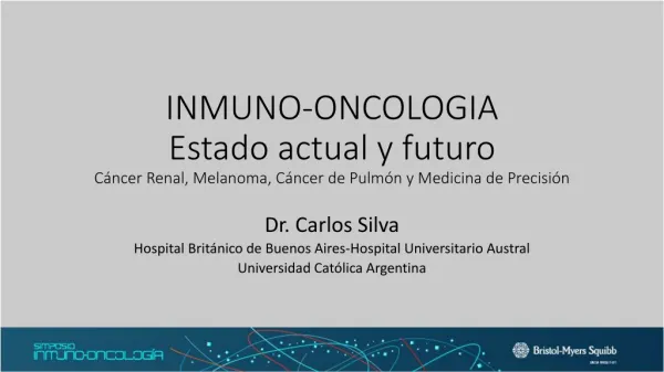 Dr. Carlos Silva Hospital Británico de Buenos Aires-Hospital Universitario Austral