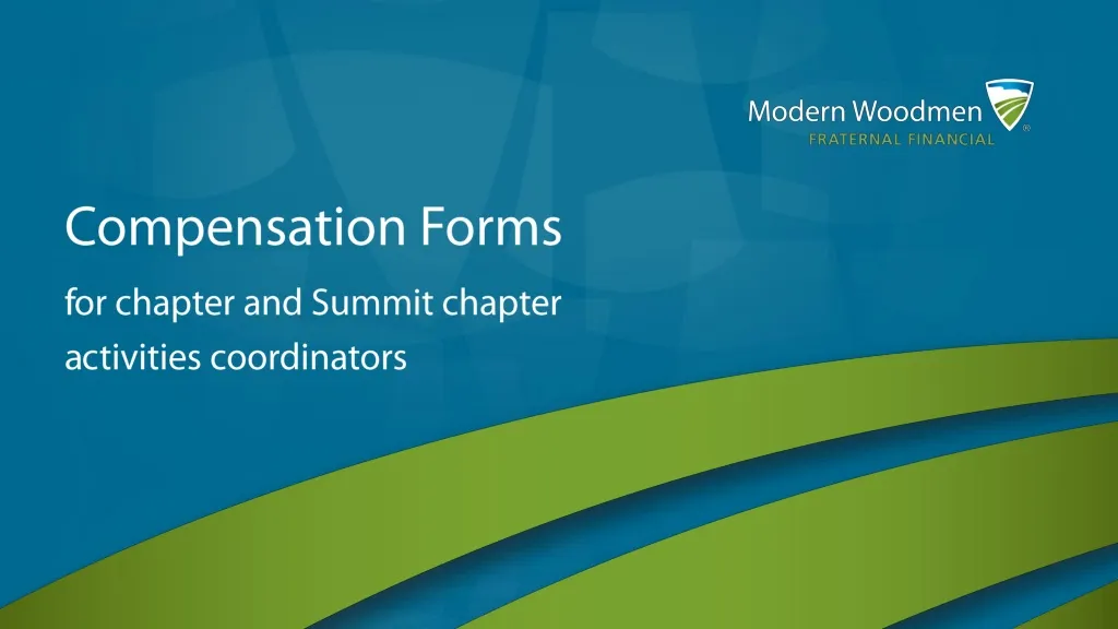 compensation forms