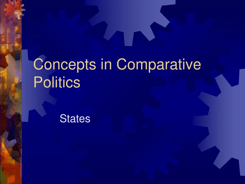 concepts in comparative politics