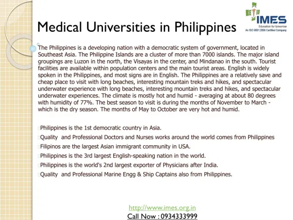 Medical Universities in Philippines