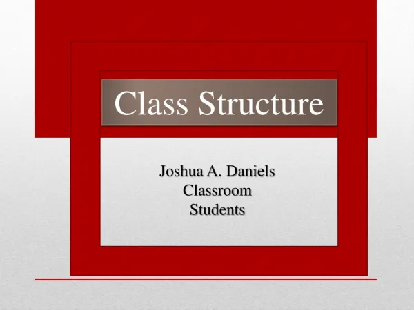 Class Structure