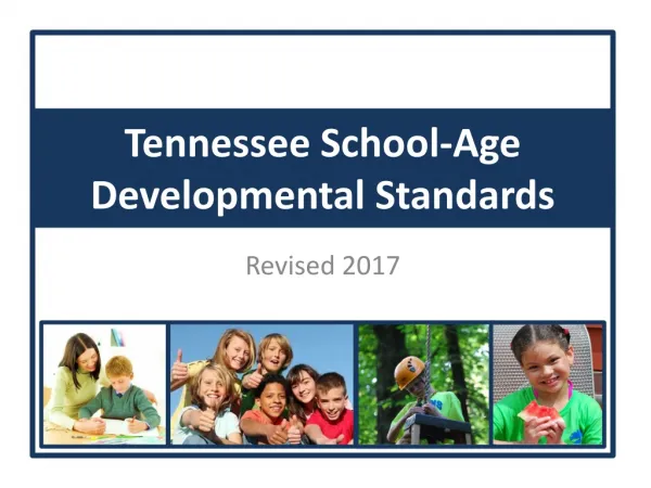 Tennessee School-Age Developmental Standards