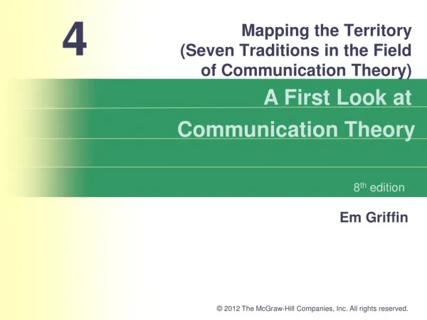 Mapping the Territory (Seven Traditions in the Field of Communication Theory)