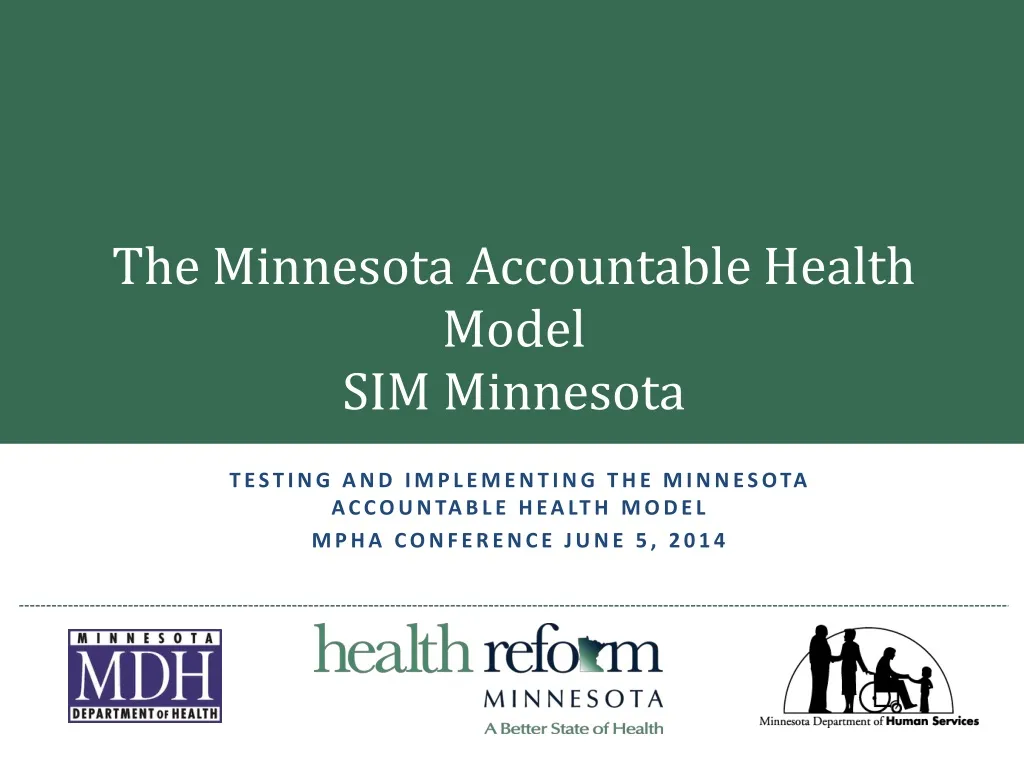 the minnesota accountable health model sim minnesota